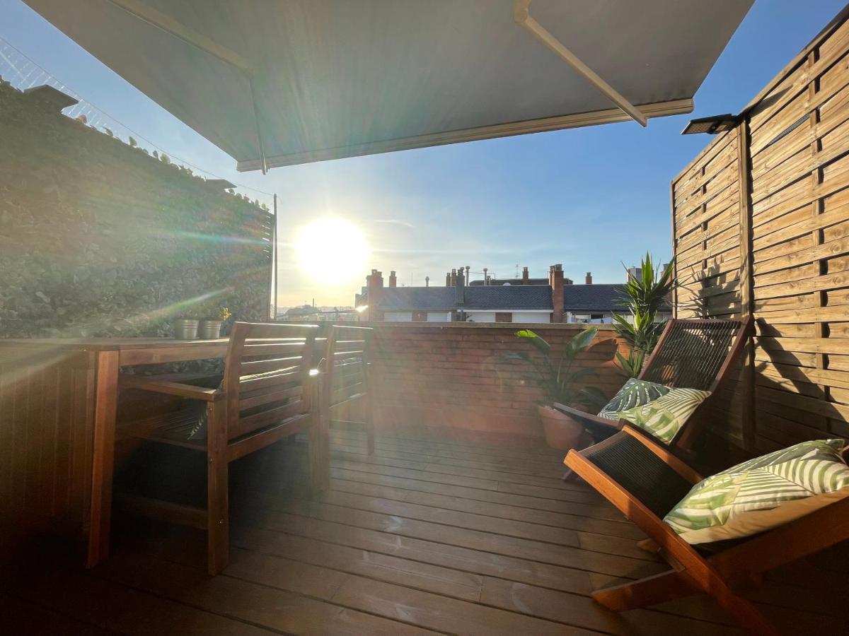 Barcelona Penthouse Private Terrace Sustainable Stay Keyless Access ภายนอก รูปภาพ